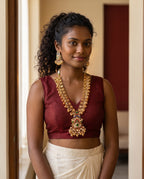 Rangoli jewelry, editorial styling view